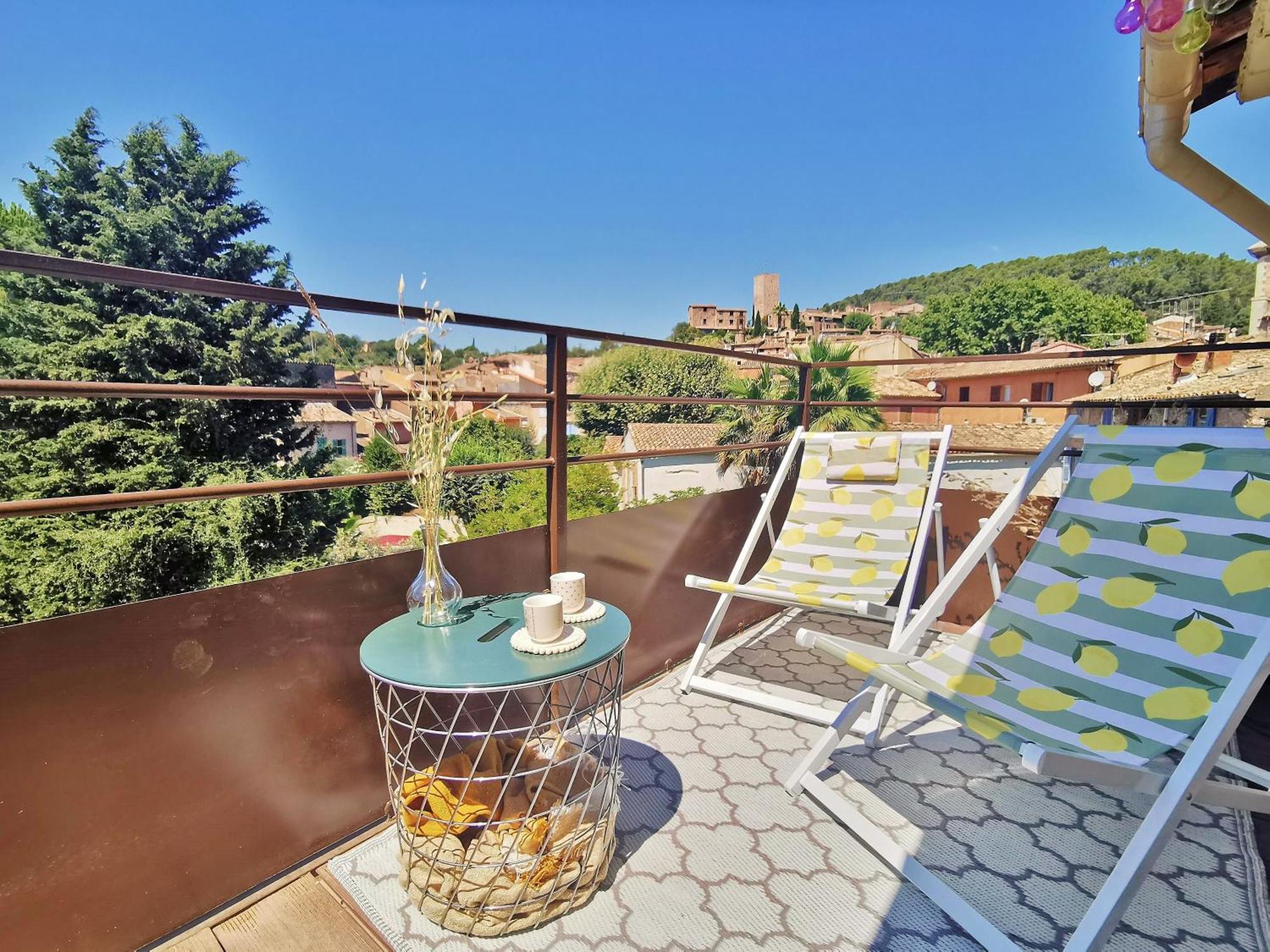 Le Nid En Chante Vue Panoramique Les Arcs-sur-Argens Εξωτερικό φωτογραφία
